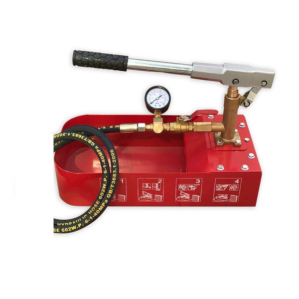 Высокое давление ручной гидроиспытательный насос гидравлический 16 мл 0 - 10MPA