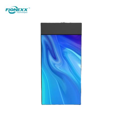 43inch Ultra Slim Double Sided Hanging Lcd Display Vertical Digital Display 700nits+700nits