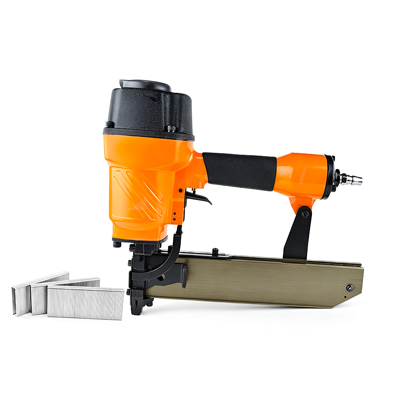 N Series Industrial Heavy-Duty Pneumatic Sofa Staple Gun Fits 100/45 & 100/50 Staples