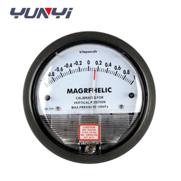 Micro Air Differential Pressure Gauge Manometer 4 Dia 20-500 Pascal