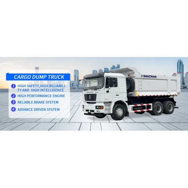 Shacman F2000 6×4 Drive Wheel 351-450hp Horsepower Side Dumping Style Dump Truck
