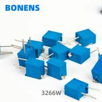 3266W Potentiomètre à découpage de précision à plusieurs tours vitré en verre métallique 1k 2k 5k 10k 20k 50k 100k Résistances variables