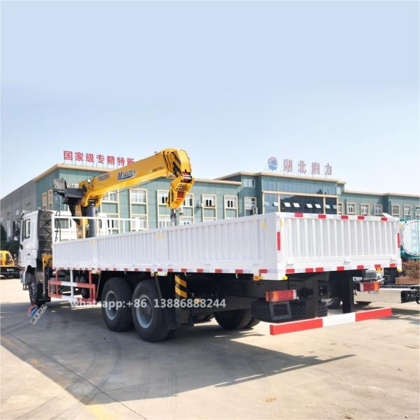 SHACMAN F3000 Boom camion de levage camion de transport de marchandises camion monté grue