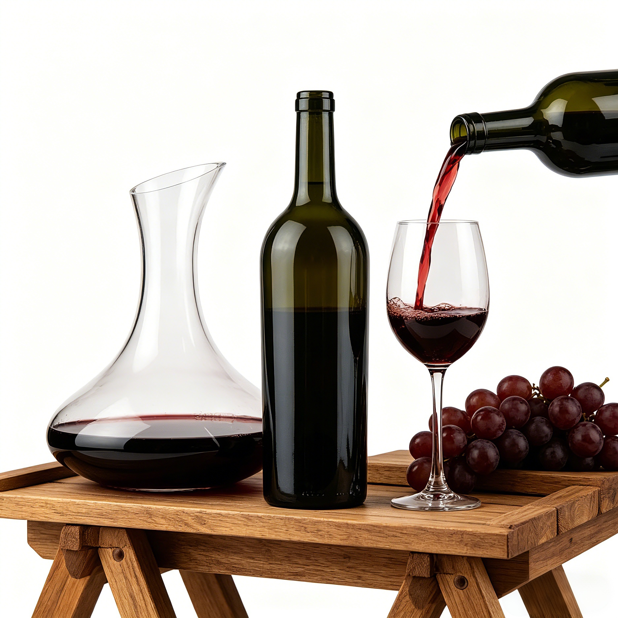 Ultra Heavy Tapered Bordeaux Shaped Bottle Cork Top 750ml  For Icon Wine 1200g 1747K