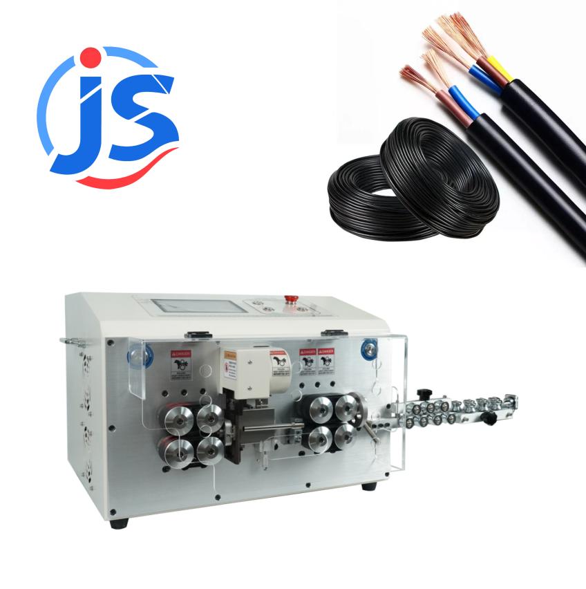 Accelerated Round Sheath Inner and Outer Double Layer Peeling Machine 650W Multi Functional Metal Stripping Peeling Machine