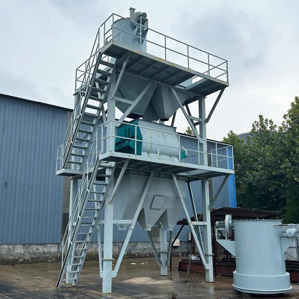 4m3 6m3 Dry Mortar Mixer Machine Dry Powder Mixer Gravity Free