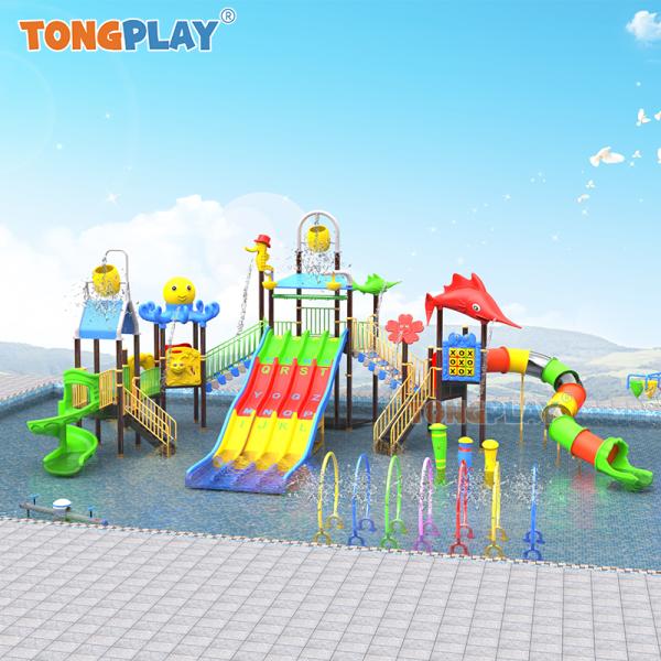 Proyecto comunitario Productos de entretenimiento al aire libre Niños tobogán de plástico Parque al aire libre Parque de juegos Fibra de vidrio tobogán acuático Precio