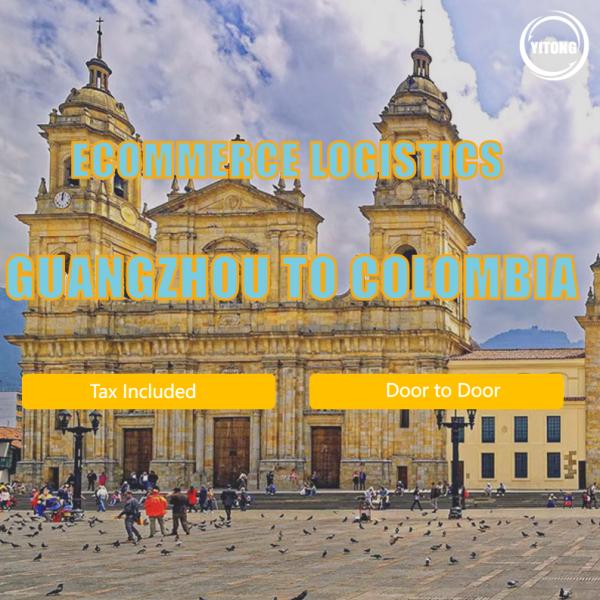 Guangzhou To Colombia LCL Ecommerce Logistics Services Door To Door