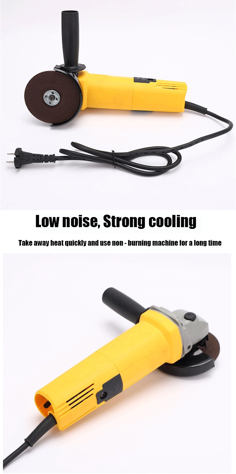 100mm 220V China Professional Customizable Angle Grinder Cordless Angle Grinders Sander Tool Sets De Walt