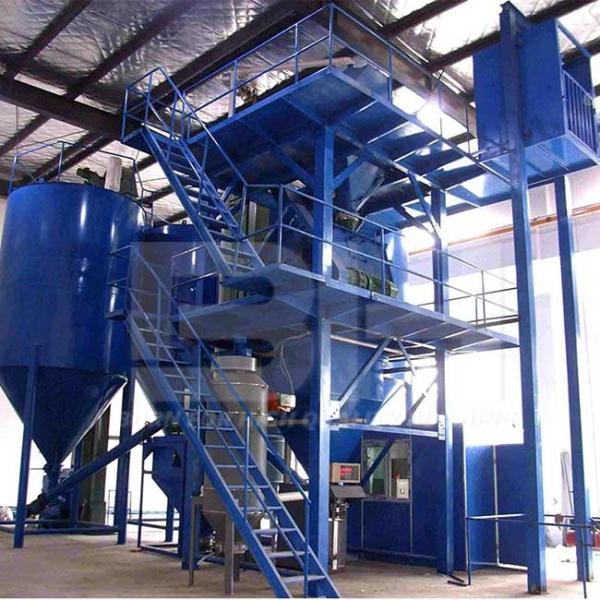 High Output Automatic Dry Mortar Mixing Plant With Centralized Control System