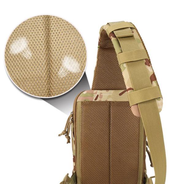 Customized Men'S Waterproof Waist Bag Gun Compartment Tactical Pack