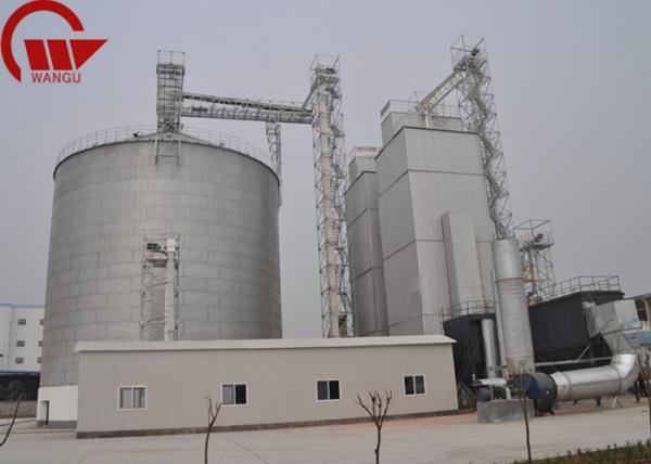 500T/D misturou o aquecimento de Paddy Rice Dryer Hot Blast da casca do gás do fluxo
