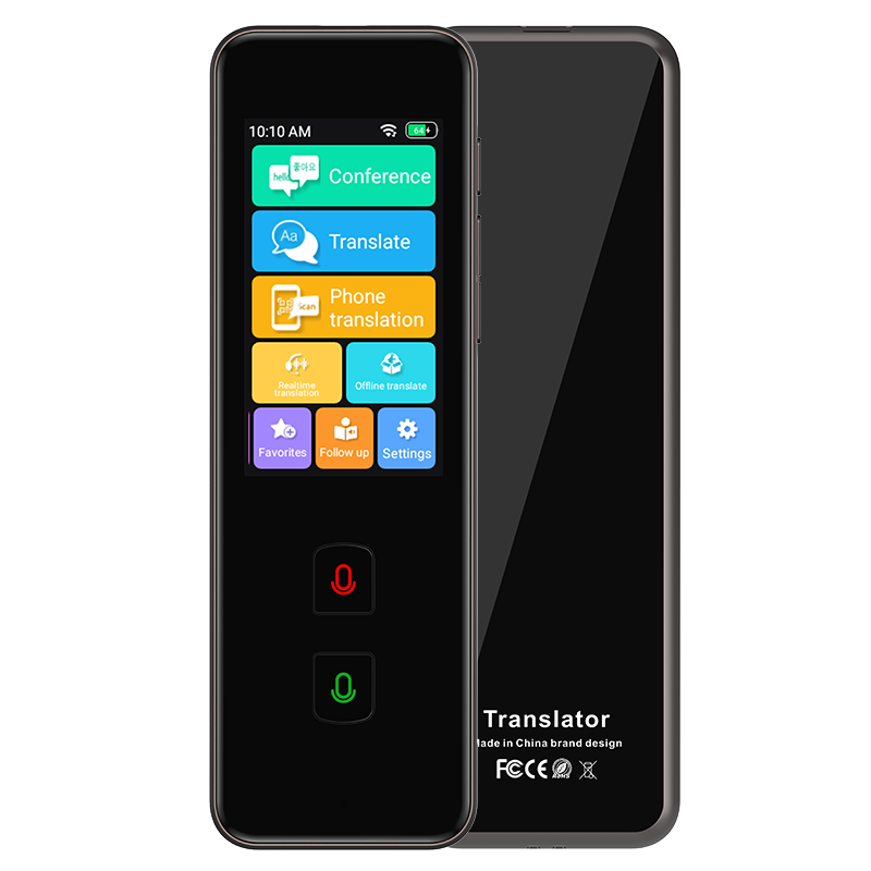 Multi Language Real Time Handheld Translation Device Online / Offline Voice Translator