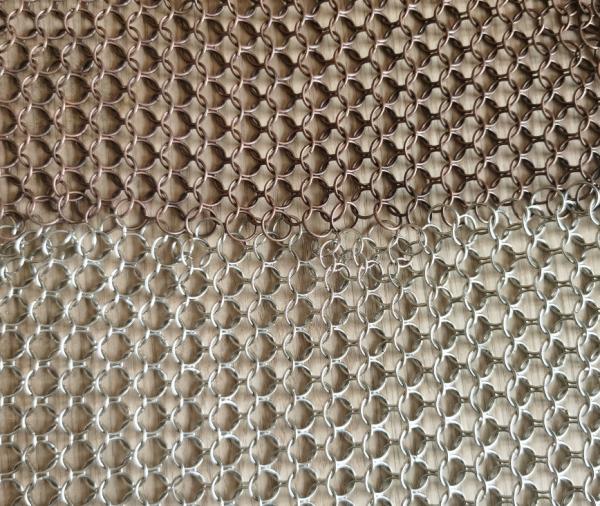 Architectural Woven Partitions Decorative Metal Mesh Panels 316 Stainless Steel