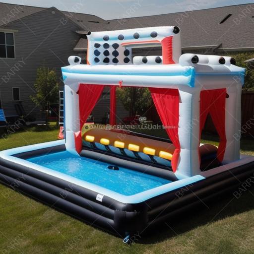 Piscina inflável exterior Para bar brinquedos aquáticos Piscina exterior jardim pub Pvc piscina inflável