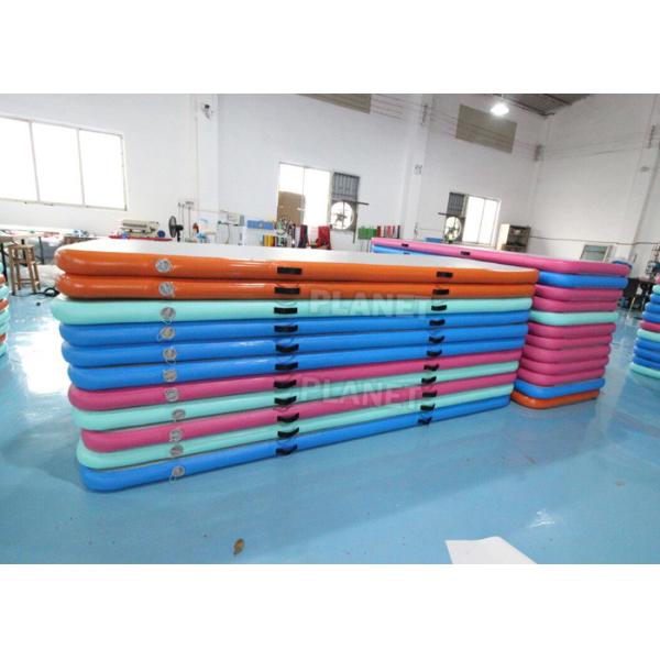 воздуха гимнастики стежком падения 10ft след материального раздувного рушась