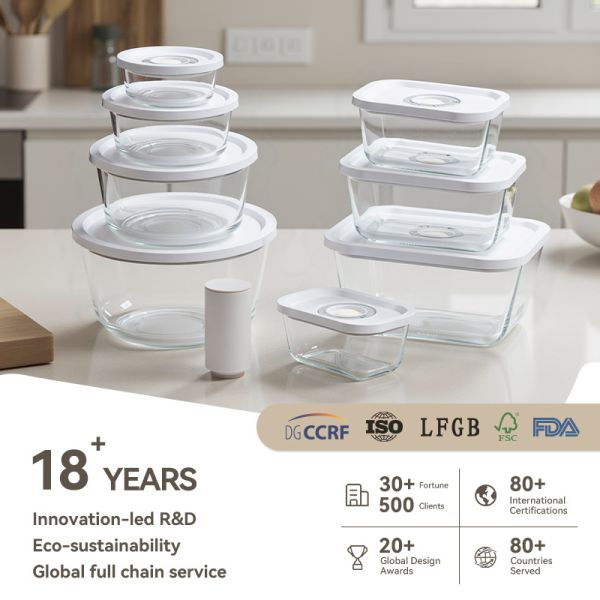odor free glass vacuum containers withlong-term consistency for Regional Distributors & Import Wholesalers