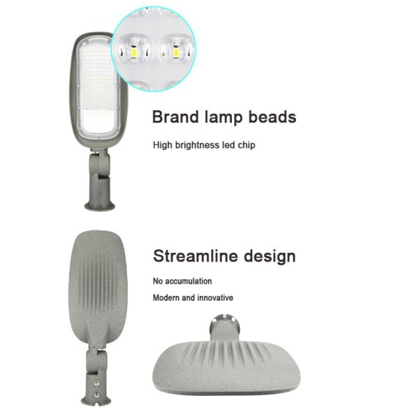 120lm/w Waterproof LED Street Light 50watt 100watt 150watt Aluminium Housing