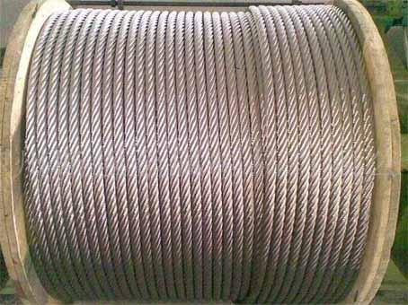 GD 2mm-16mm Copper Galvanized Steel Wire Rope For Steel Structure