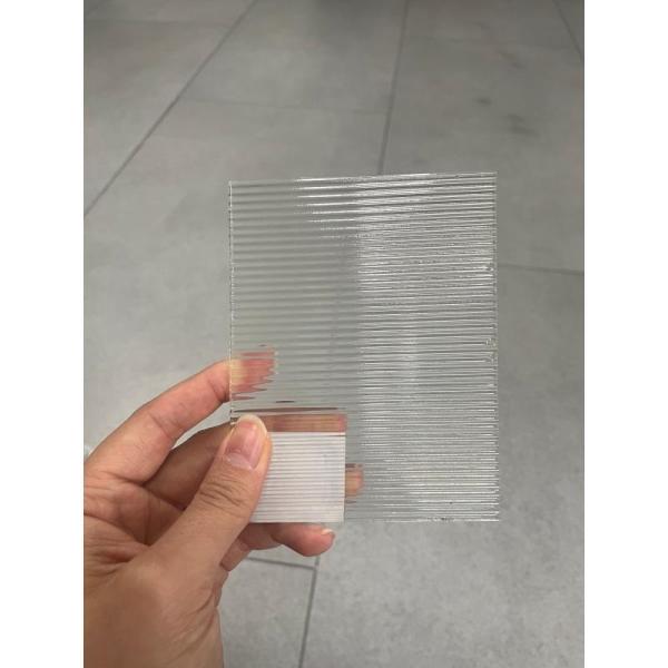 3mm-8mm Clear Bronze Grey Obscured Patterned Figured Rolled Textured Glass for Bathroom