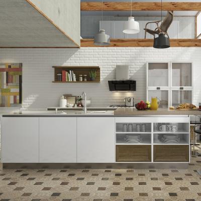 Multiple Turquoise Traditional Kitchen Units Storage Cabinets Particle Board Carcass
