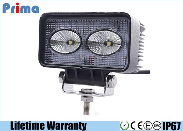 1800 Lumen Cree 20W Square Led Work Light , 12V / 24V SUV Headlights 