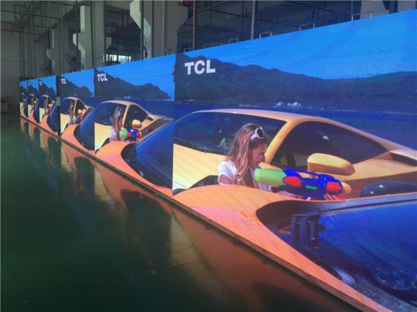 Slim Style Stage LED Screen Full Color P3.9 , High Definition