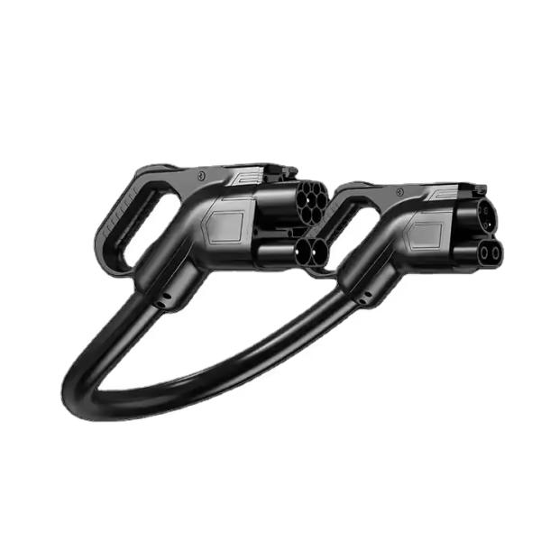 CCS Combo 2 к CCS Combo 1 DC EV адаптер 150A 1000V DC быстрая зарядка CCS2 к CCS1 соединитель с кабелем 0,35M для J1772 C