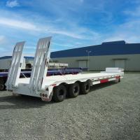 Semi-remorque à coude d'oie FGN à lit bas 60 tonnes