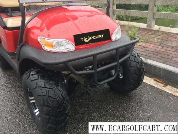 Off Road 4 Seater Electric Golf Buggy With Aluminum Chassis , Battery Powered