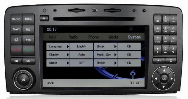 Ouchuangbo Car Radio Multimedia Stereo DVD System for Mercedes Benz GL X164 /ML W164 GPS iPod USB TV RDS OCB-1507