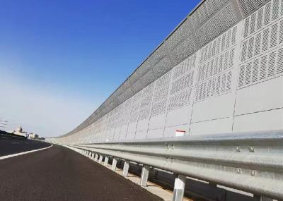 Fireproof Highway Noise Barrier Wind Resistance ≥5.0kN/m2 Thickness 1-20mm