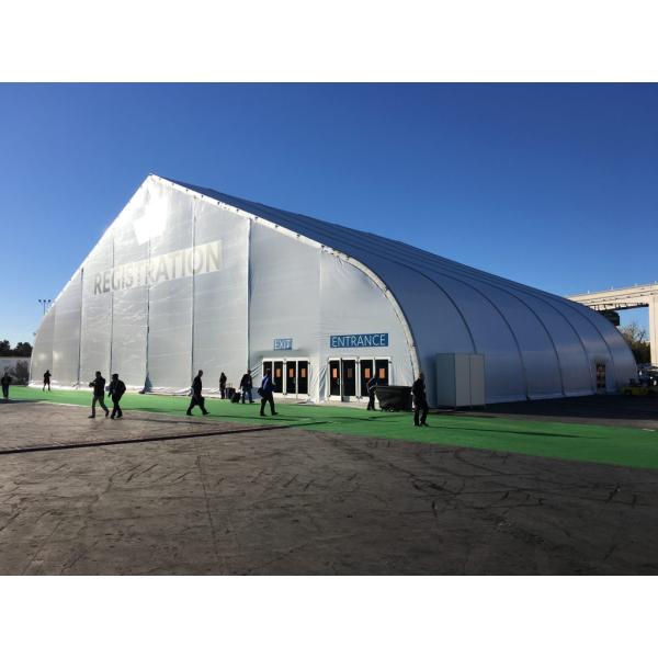 Подгонянная изогнутая структура шатра события большая модульная алюминиевая для на открытом воздухе выставки