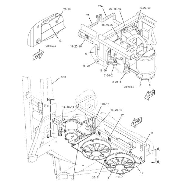 2573227 257-3227 Сушильщик холодильника для кондиционера