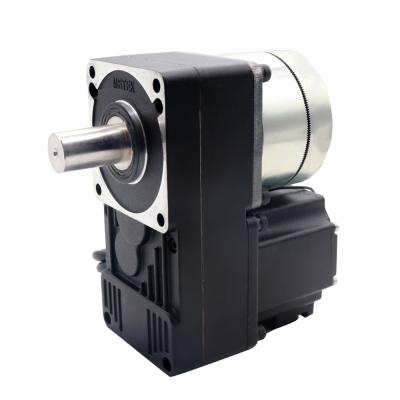 BLDC Servo Motor DC24V 40W Output Torque 12NM With Brake for Anti-collision Swing Gate