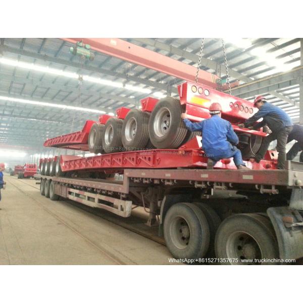 Gooseneck Lowbed Trailer Dolly for Heavy Duty Heavy Machine Lowbed Semi Trailer 80 ton 100Ton WhatsApp:8615271357675
