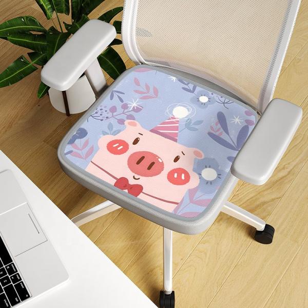Universal Cartoon Pattern Seat Cushions for Children's Chairs in Household and Office