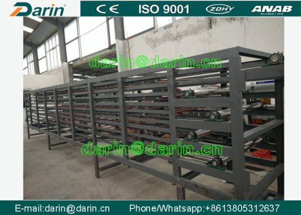 Single Screw Extruder For Pasta Macaroni , Pasta Extruding and Roaster Machine