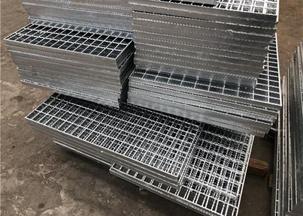 HBGB 32x5mm Heavy Duty Steel Galvanized Serrated Bar Grating For Floor