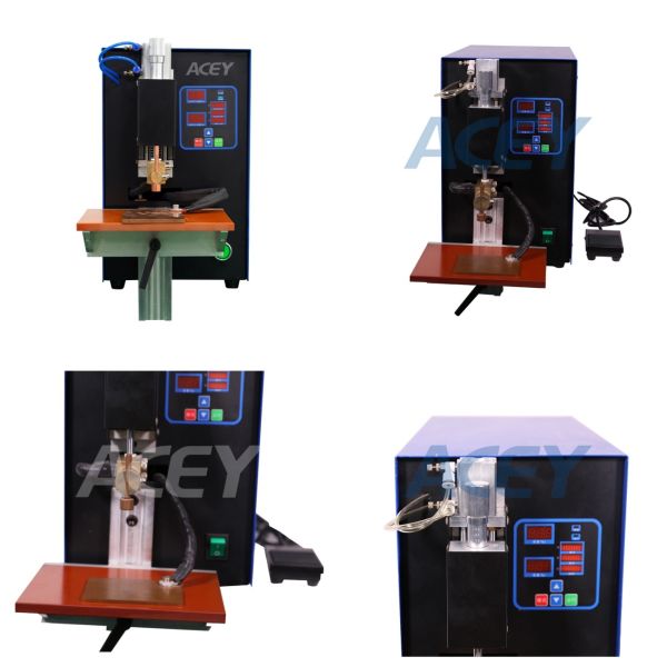 Cylindrical Battery Tab Pulse Spot Welder Welding Machine