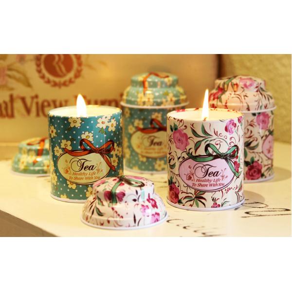 Luxury Tin Scented Candle Handmade Jar Candles