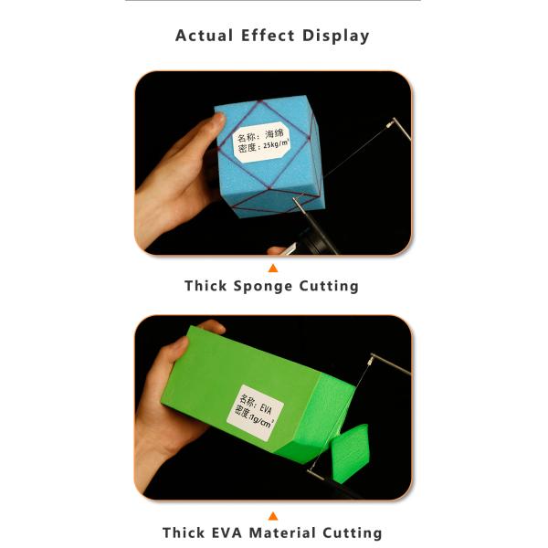 Электрический сверхмощный горячий резец 15With пены ножа вы тип u