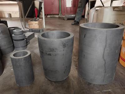 Pro moulage de la fonderie argile de haute pureté graphite crucible personnalisé résistance à haute température