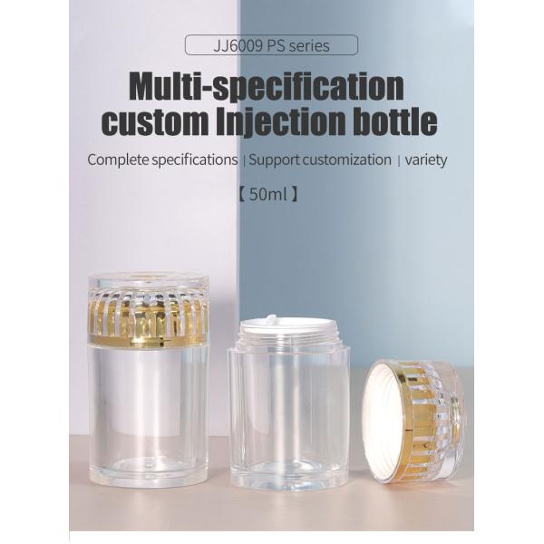 Botella de perfume cuadrada de vidrio de lujo 30ml 50ml 100ml con SPRAYER de bomba Tipo de sellado y manipulación de la superficie de la pantalla de impresión