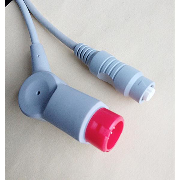 TPU HP Invasive Blood Pressure Cable Round 12 Pin Long Service Life