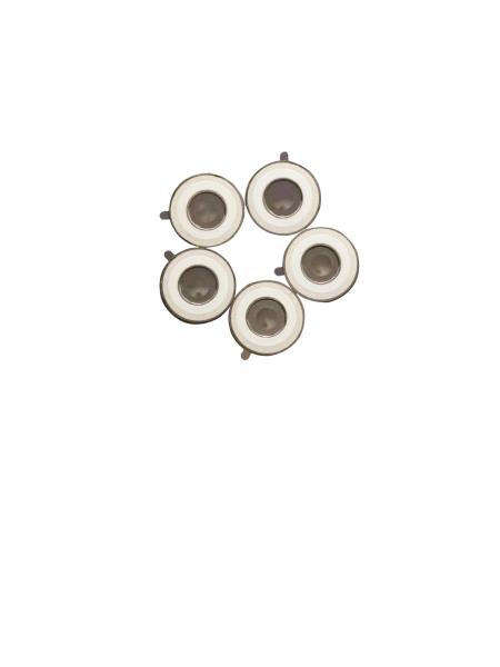 Industrial 95% Alumina Metallized Ceramic Header For Electronic Components