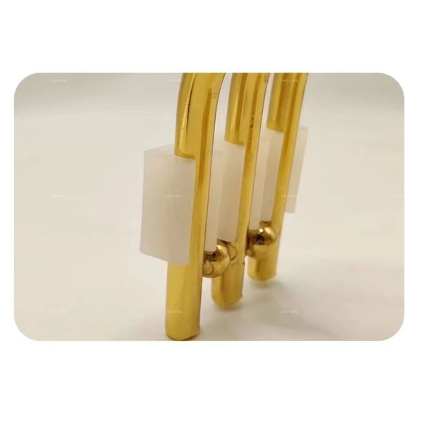 Luxury Gold Iron C-Shaped Metal Sofa Legs New Design Furniture Accessories