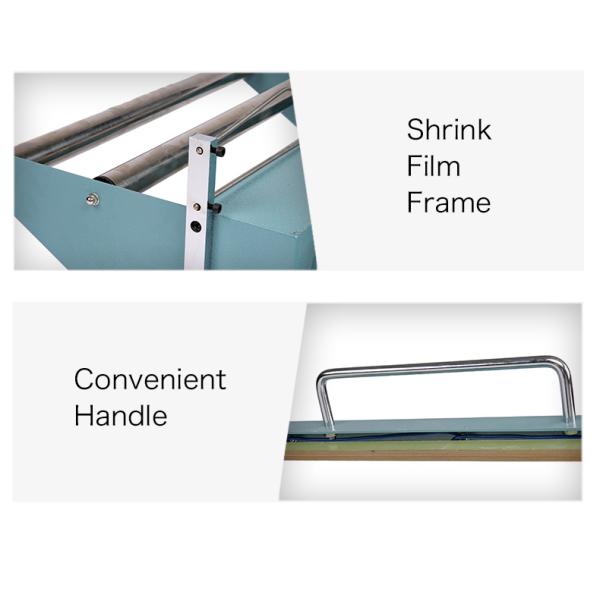 Полуавтоматическая машина для резки пластиковых пакетов типа L DUOQI 380L для упаковки продуктов питания