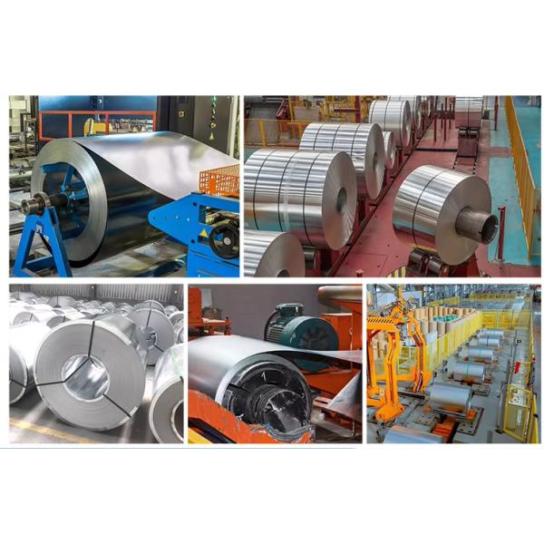 Bobina de acero inoxidable ASTM 321H de 6 mm, laminada en caliente, laminada en frío, acabado BA, servicio de corte disponible