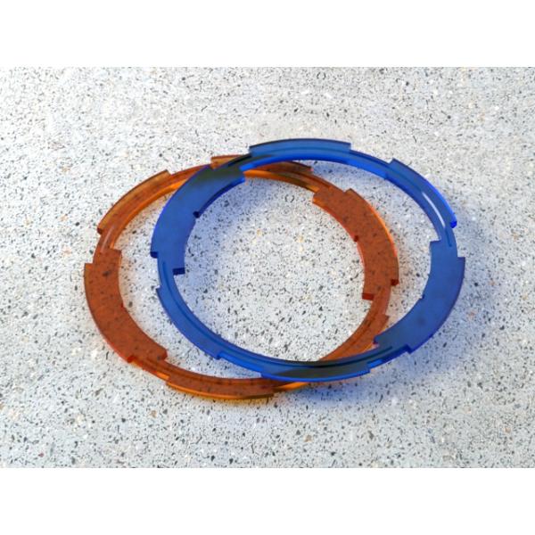 OEM / ODM ： ABS Injection Molding & Transparent VR Rear Shell Ring 1*2 No 22731-B